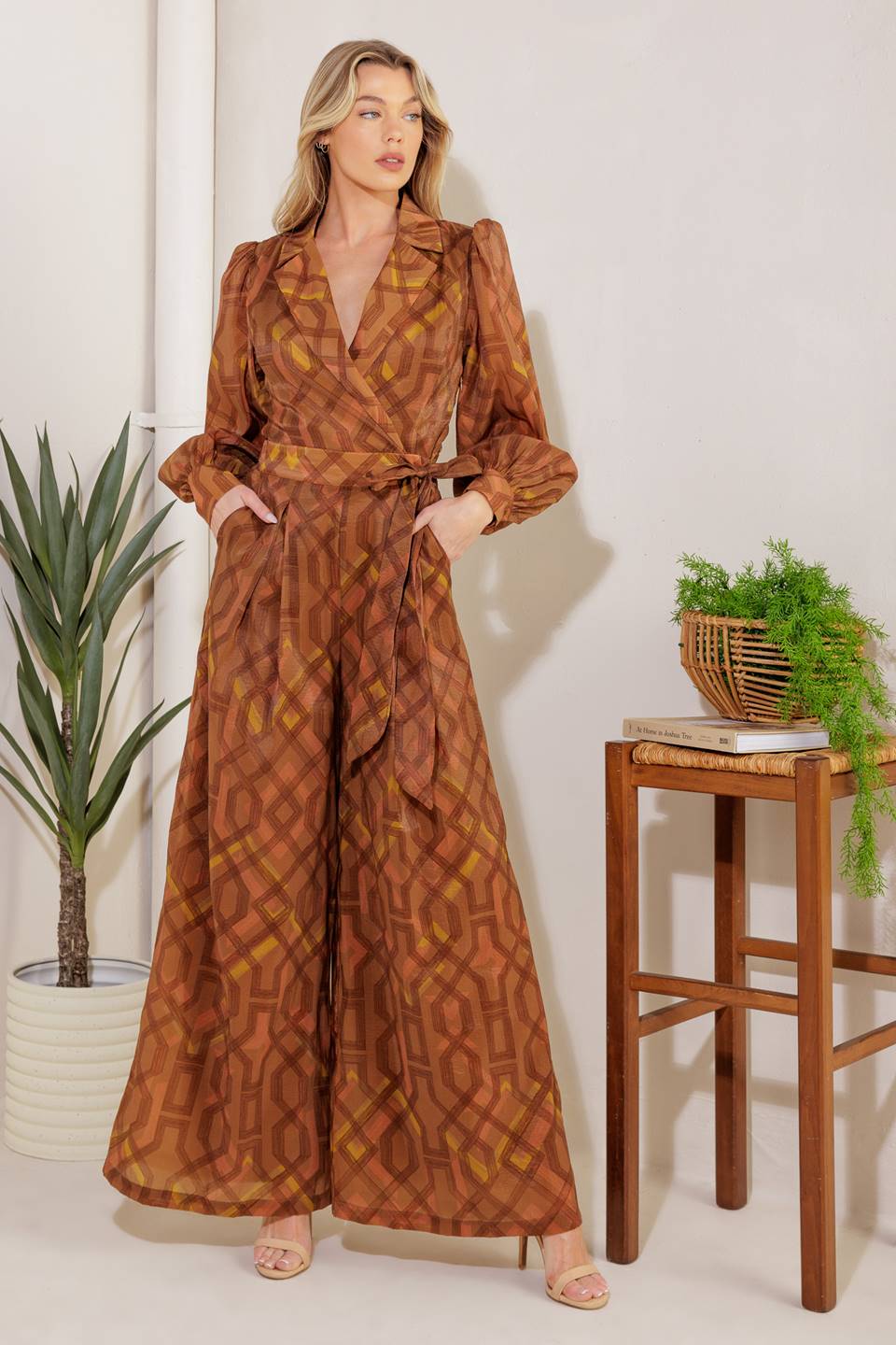 LOST IN THE STARS WOVEN JUMPSUIT Flying Tomato